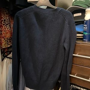 Lacoste navy cardigan